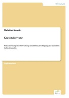 Christian Nowak - Kreditderivate
