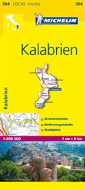 Michelin Karten - Bl.364: Michelin Karte Kalabrien