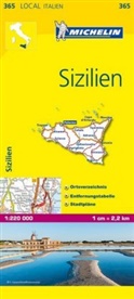 Michelin - Michelin Karten - Bl.365: Michelin Karte Sizilien. Sicilia