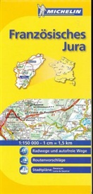 Michelin Karten - Bl.321: Michelin Karte Französisches Jura
