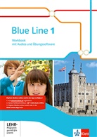 Frank Haß, Fran Hass (Dr.), Frank Hass (Dr.) - Blue Line, Ausgabe Oberschule Niedersachsen 2014 - 1: Blue Line 1 - Workbook mit Audio-CD und Lernsoftware