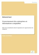 Mohamed Ayari - Gouvernement des entreprises et informations comptables