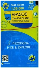 Wanderkarte 7.1 Thasos
