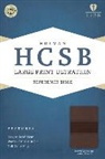 Broadman &amp; Holman Publishers, Holman Bible Staff - Large Print Ultrathin Reference Bible-HCSB