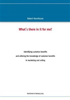 Robert Henriksson - What's there in it for me?