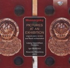 Modest P. Mussorgskij, Various - Pictures At An Exhibition - for Orchestra and Solo Piano, 2 Audio-CDs (Audiolibro)