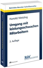 Wol Hunold, Wolf Hunold, Frank Wetzling - Umgang mit leistungsschwachen Mitarbeitern