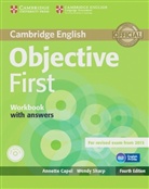 Cape, Annett Capel, Sharp, Wendy Sharp - Objective First, Fourth edition: Workbook with answers and Audio CD