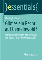 Christoph Strünck - Gibt es ein Recht auf Gemeinwohl?