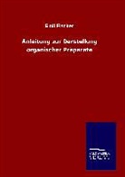Emil Fischer - Anleitung zur Darstellung organischer Präparate