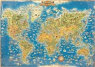 Weltkarte für Kinder, Planokarte