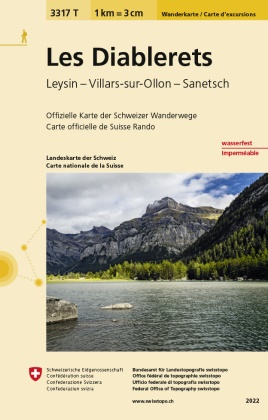 Bundesamt für Landestopografie swisstopo, Bundesam für Landestopografie swisstopo, Bundesamt für Landestopografie swisstopo - Landeskarte der Schweiz: Les Diablerets - Leysin - Villars-sur-Ollon - Sanetsch