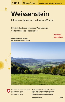 Bundesamt für Landestopografie swisstopo, Bundesam für Landestopografie swisstopo, Bundesamt für Landestopografie swisstopo - Landeskarte der Schweiz: Weissenstein - Moron - Balmberg - Hohe Winde