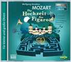 Wolfang Amadeus Mozart, Wolfgang Amadeus Mozart, Giacomo Puccini, Thomas Hof, Matti Klemm, Ber Alexander Petzold... - Die Hochzeit des Figaro, 1 Audio-CD (Hörbuch)