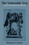 Thomas Greene, Thomas M. Greene, Alan Kidd - Vulnerable Text: Essays on Renaissance L