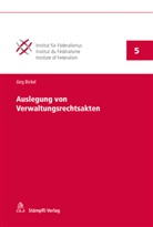 Jürg Bickel - Auslegung von Verwaltungsrechtsakten