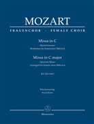 Wolfgang Amadeus Mozart, Heribert Breuer, Heribert (Arrangeur) Breuer - Missa in C "Spatzenmesse" KV 220 (196b), bearbeitet für Frauenchor SMAA, Klavierauszug