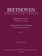 Ludwig van Beethoven, Jonathan Del Mar - Konzert Nr. 3 in c für Klavier und Orchester op. 37, Partitur