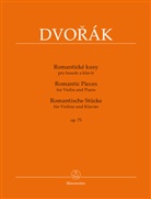 Antonin Dvorak, Antonín Dvorak, Antonín Dvorák, Karel �olc, Antonín Pokorny, Antonín Pokorný... - Romantische Stücke (Romantické kusy) op. 75 für Violine und Klavier