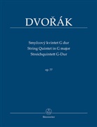 Antonin Dvorak, Antonín Dvorák, Franti�ek Barto�, Frantisek Bartos, Antonín Pokorny, Antonín Pokorný - Streichquintett G-Dur (Smycový kvintet G dur) op. 77, Studienpartitur