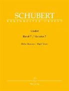 Franz Schubert, Walther Dürr - Lieder für Singstimme und Klavier, Hohe Stimme. Bd.7