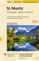 Bundesamt für Landestopografie swisstopo, Bundesam für Landestopografie swisstopo, Bundesamt für Landestopografie swisstopo - Landeskarte der Schweiz: St. Moritz