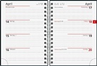 Taschenkalender PP Wire-o blau 2020