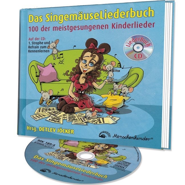 Heinz Beckers, Detlev Jöcker, Rolf Krenzer, Marcus Pfister, Detlev Jöcker - Das SingemäuseLiederbuch, m. Audio-CD 100 der meistgesungenen Kinderlieder