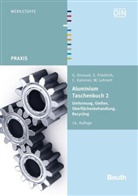 Günte Drossel, Susann Friedrich, Catrin Kammer - Aluminium-Taschenbuch - Bd.2: Umformung von Aluminiumwerkstoffen, Gießen von Aluminium-Teilen, Oberflächenbehandlung von Aluminium, Recycling und Ökologie