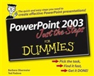 Barbar Obermeier, Barbara Obermeier, Barbara Padova Obermeier, Ted Padova - Powerpoint 2003 Just the Steps for Dummies