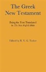 R. V. G. Tasker, R.v.g. Tasker, R. V. G. Tasker - Greek New Testament