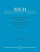 Johann Sebastian Bach, Werner Breig - Concerto Nr. I für Cembalo und Streicher d-Moll BWV 1052, Partitur