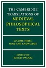 Robert Pasnau, Robert (University of Colorado Pasnau, Robert Pasnau, Pasnau Robert, Eleonore Stump - Cambridge Translations of Medieval Philosophical Texts: Volume 3,