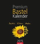 Premium Bastelkalender Schwarz 2015