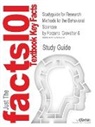 Cram101 Textbook Outlines, Cram101 Textbook Reviews - Outlines and Highlights for Research Methods for the Behavioral
