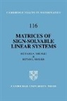 Richard A. Brualdi, Richard A. (University of Wisconsin Brualdi, Richard A. Shader Brualdi, Bryan L. Shader - Matrices of Sign-Solvable Linear Systems