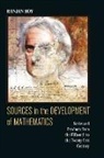 Ranjan Roy, Ranjan (Beloit College Roy - Sources in the Development of Mathematics