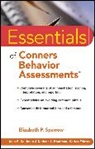 Elizabeth P Sparrow, Elizabeth P. Sparrow, Elizabeth P. (Raleigh Sparrow, Ep Sparrow, Sparrow Elizabeth P. - Essentials of Conners Behavior Assessments