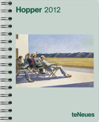 Edward Hopper, Edward Hopper - Hopper, Buchkalender 2012 - Wochenkalendarium engl.-dtsch.-französ.-italien.-span.-niederländ. m. Monatsübers.
