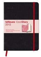 Cool Diary, Tageskalender Black/Zebra Red/White, mittel 2012