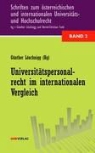 Funk, Günthe Löschnigg, Günther Löschnigg - Universitätspersonalrecht im internationalen Vergleich