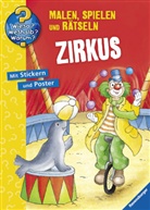 Anne Ebert - Zirkus, Malbuch