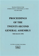 I. Appenzeller, International Astronomical Union, Immo Appenzeller - Transactions of the International Astronomical Union