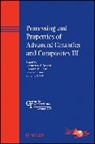 Acers, Acers (COR), N Bansal, Narottam P. Bansal, Narottam P. (Nasa Bansal, Narottam P. Singh Bansal... - Processing and Properties of Advanced Ceramics and Composites III