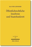 Kai von Lewinski - Öffentlichrechtliche Insolvenz und Staatsbankrott