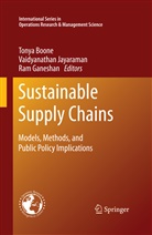 Tonya Boone, Ram Ganeshan, Vaidyanatha Jayaraman, Vaidyanathan Jayaraman, Jayaraman Vaidyanathan - Sustainable Supply Chains