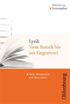 Oliver Müller, Oliver Müller, Dieter Wrobel - Lyrik, Vom Barock bis zur Gegenwart