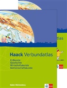Haack Verbundatlas: Haack Verbundatlas Erdkunde, Geschichte, Wirtschaftskunde, Gemeinschaftskunde. Ausgabe Baden-Württemberg