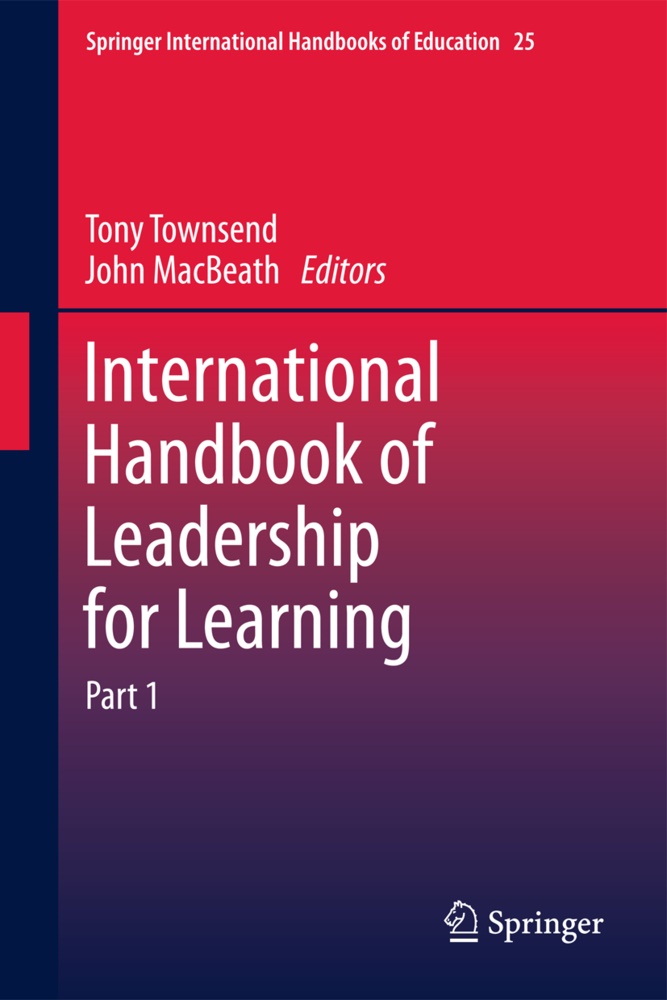 Macbeath, MacBeath, John MacBeath, Ton Townsend, Tony Townsend - International Handbook of Leadership for Learning