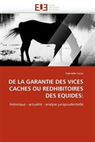 Gabrielle Casse, Casse-g - De la garantie des vices caches